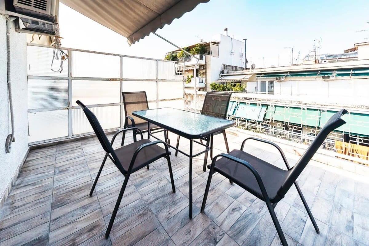 Topfloor Central Apt With Urban Views,3' To Metro Atene Esterno foto